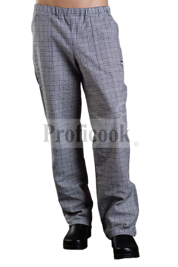 Chef trousers with big cube