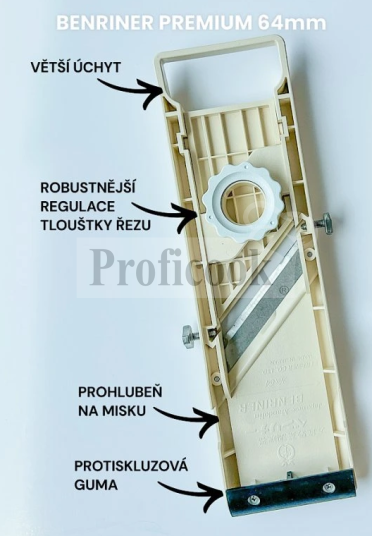 Benriner Japanese mandolin grater 8,9 cm