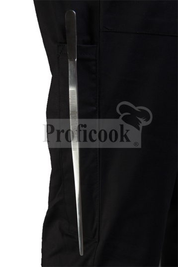 Black chef trousers