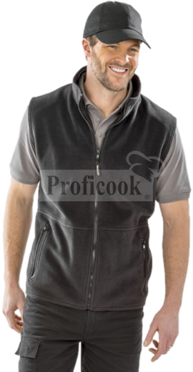 Fleece waistcoat unisex