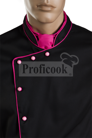 Single breasted chef jacket with buttons