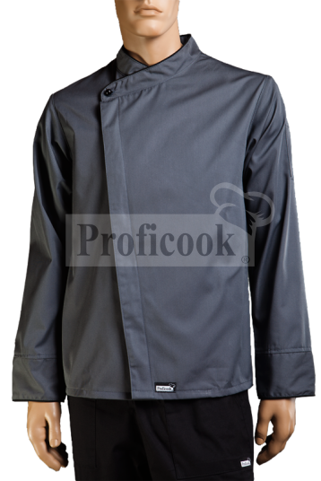 CHEF jacket dark grey with side ventilation