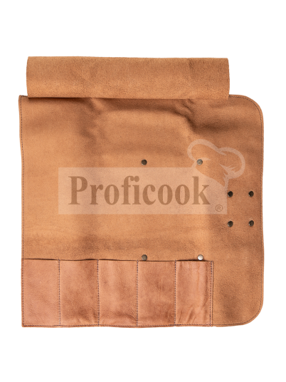 Leather knife case Proficook