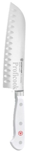 Wüsthof Classic White Santoku 17 cm