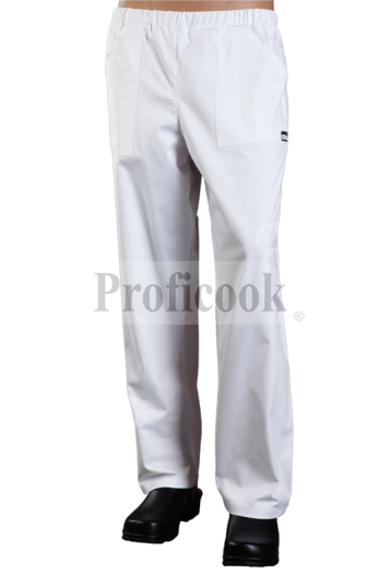 White chef trousers