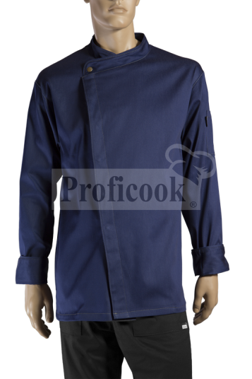 Denim chef jacket