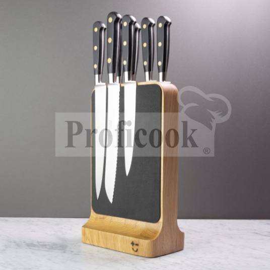 Bisbell magnetic knife block for 6 knives