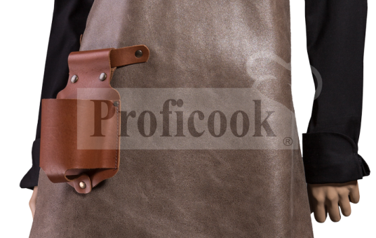 BOVINE men's leather apron
