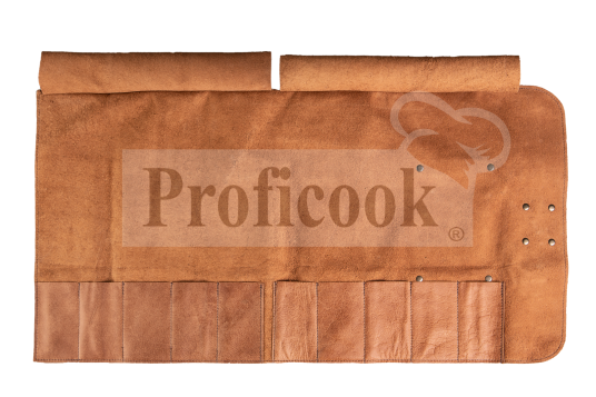 Leather knife case Proficook