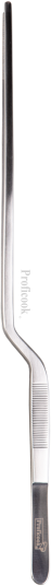 Proficook stainless steel curved pincers
