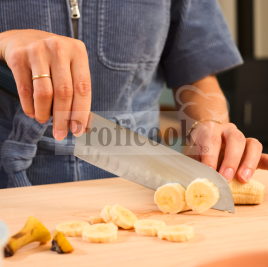 Wüsthof PARTNER  Santoku Knife with Hollow Grind, 17 cm