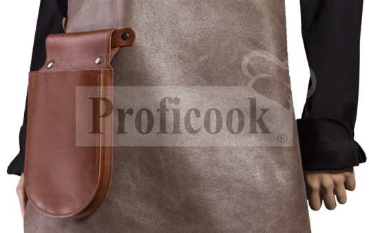 BOVINE men's leather apron