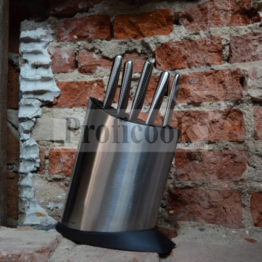 Knife block Global + 5 knives