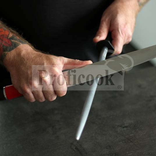 F. Dick steel for chefs and butchers, round type