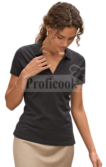 Tee Jays Women's V-Neck Polo Shirt