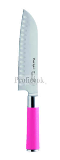 F. DICK Pink Spirit The Inspiring 8 174218K 79 Santoku knife with a special edge