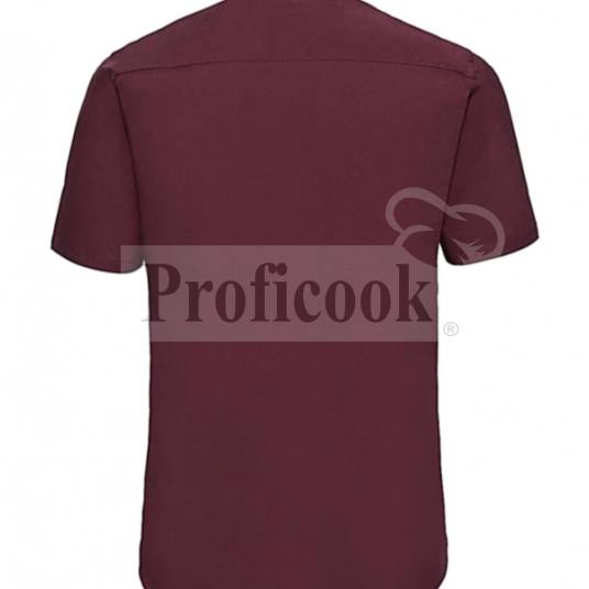 Russell men’s shirt with elastane, short sleeves