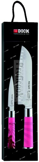 2-piece set of knives from the Pink Spirit series