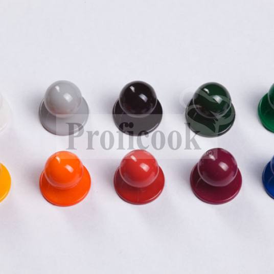 Button for chef jacket, one-coloured
