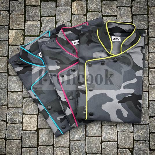 Army style chef jacket