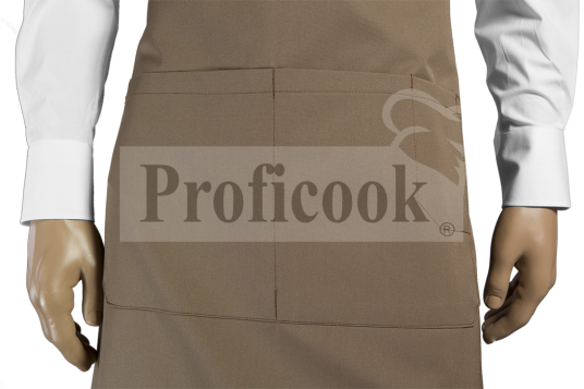 Bib apron with pockets