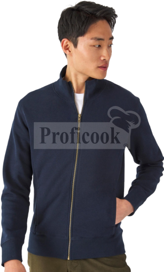 Men zipper sweatshirt B&C