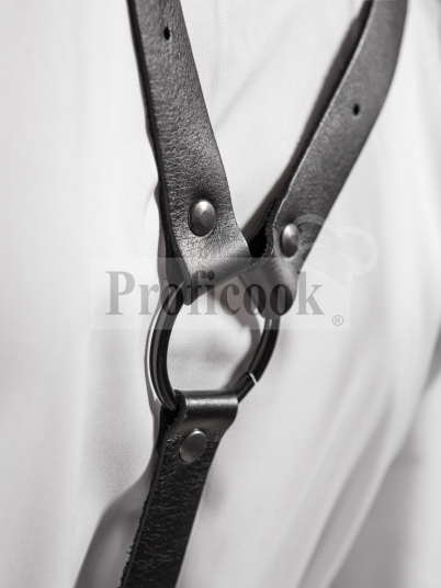 KANSAS BBQ leather apron