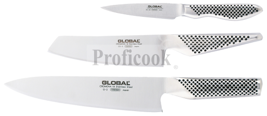 Set of global knives