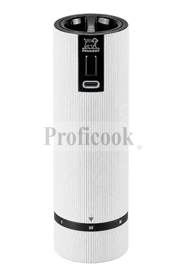 Line u’Select Zirlion Rechargeable Electric Salt Mill, 15 cm