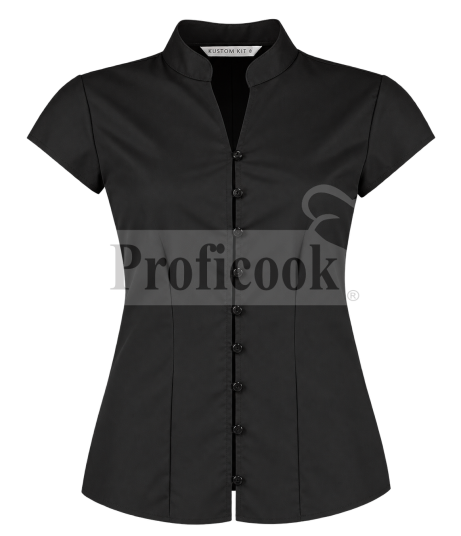 Women's Tailored Fit Mandarin Collar shirt