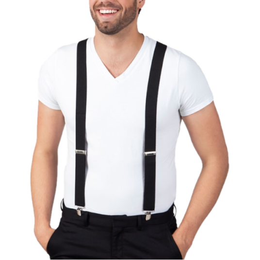 Trousers belts, braces