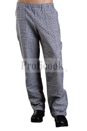 Chef trousers with big cube