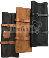 Leather knife case Proficook