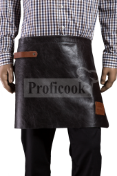 New York leather waist apron
