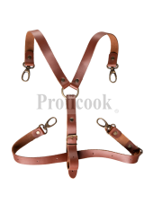 Leather cross straps
