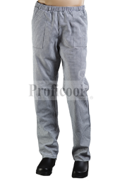 Chef trousers with small cubes