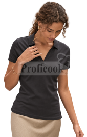 Tee Jays Women's V-Neck Polo Shirt