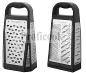Microplane four sided grater with a container