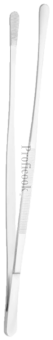 30 cm stainless steel kitchen tweezers with rounded tips